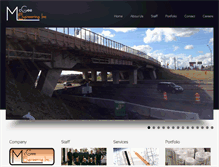 Tablet Screenshot of mcgee-engineering.com